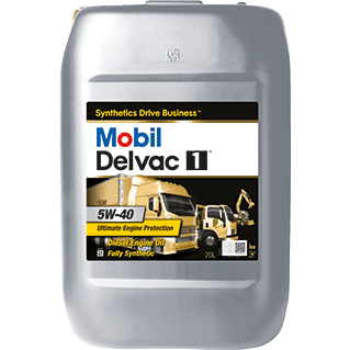 Mobil Delvac 1 5w40 20л